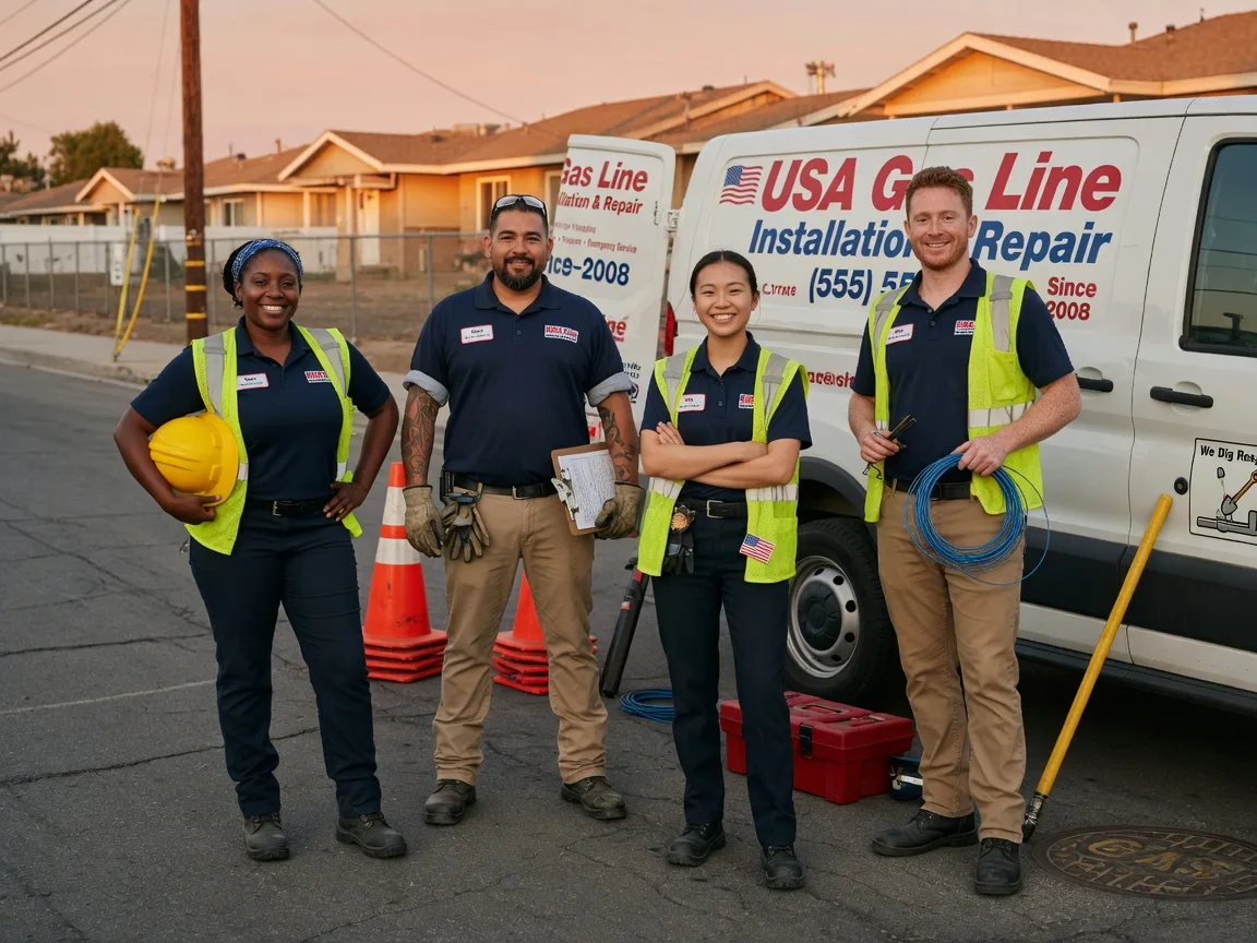 Gas Line Installation company in Isola, MS